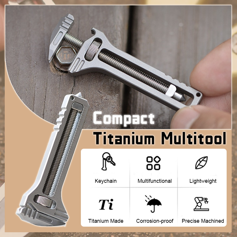 Compact Titanium Multitool 2024 New Arrival ๐ฅ