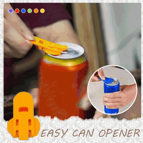 đ„Easy Can Opener Soda Beer Can Opener & Beverage Can Cover Protector