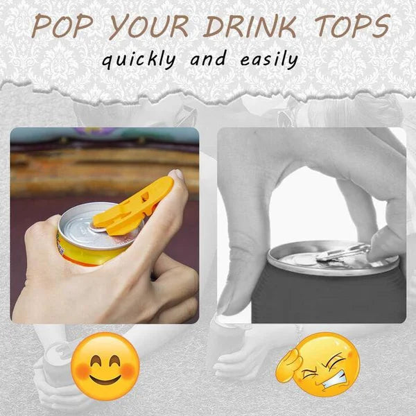 đ„Easy Can Opener Soda Beer Can Opener & Beverage Can Cover Protector