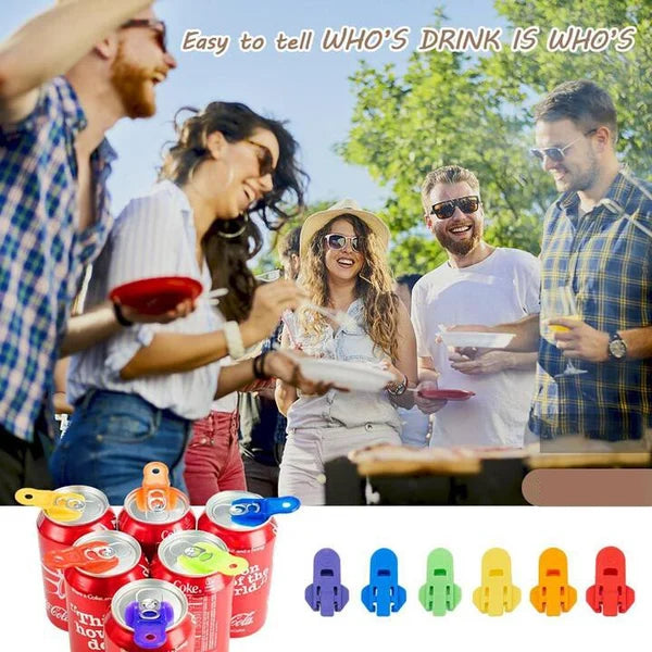 đ„Easy Can Opener Soda Beer Can Opener & Beverage Can Cover Protector