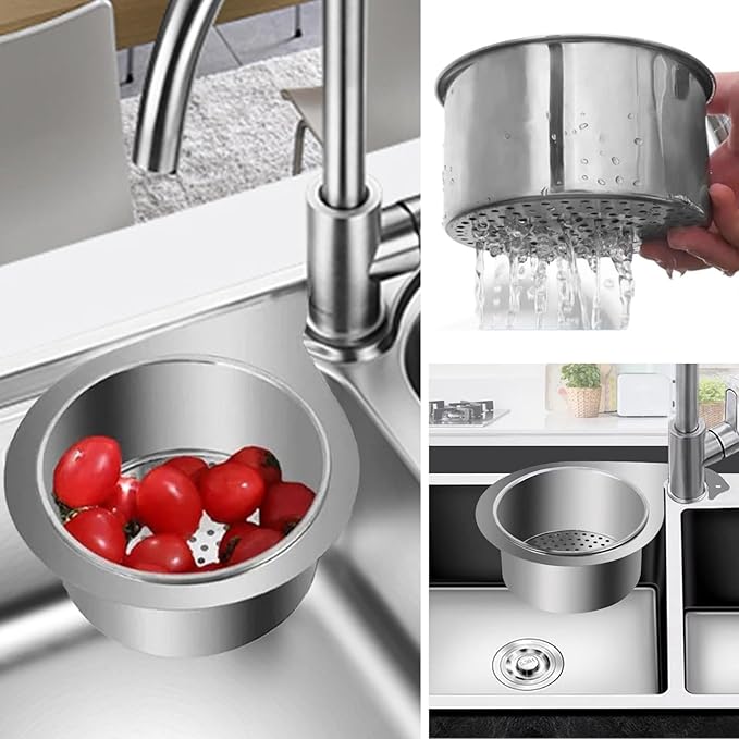 Stainless Steel Swan Sink Strainer Basket (2024 NEW💥)
