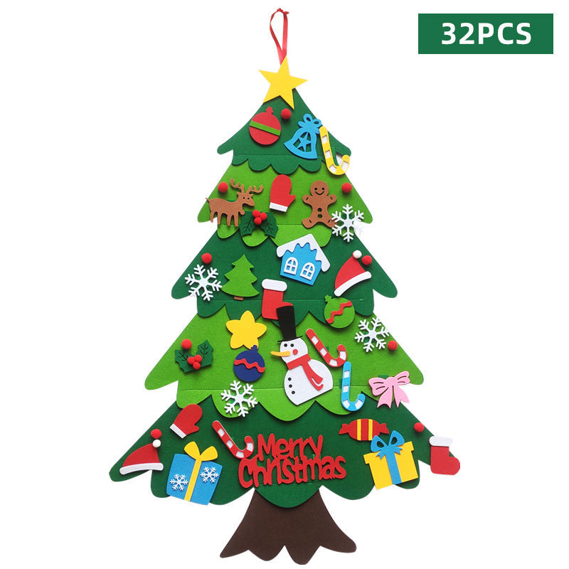 đChristmas Promotion 49% OFFđDIY Felt Christmas Tree Set