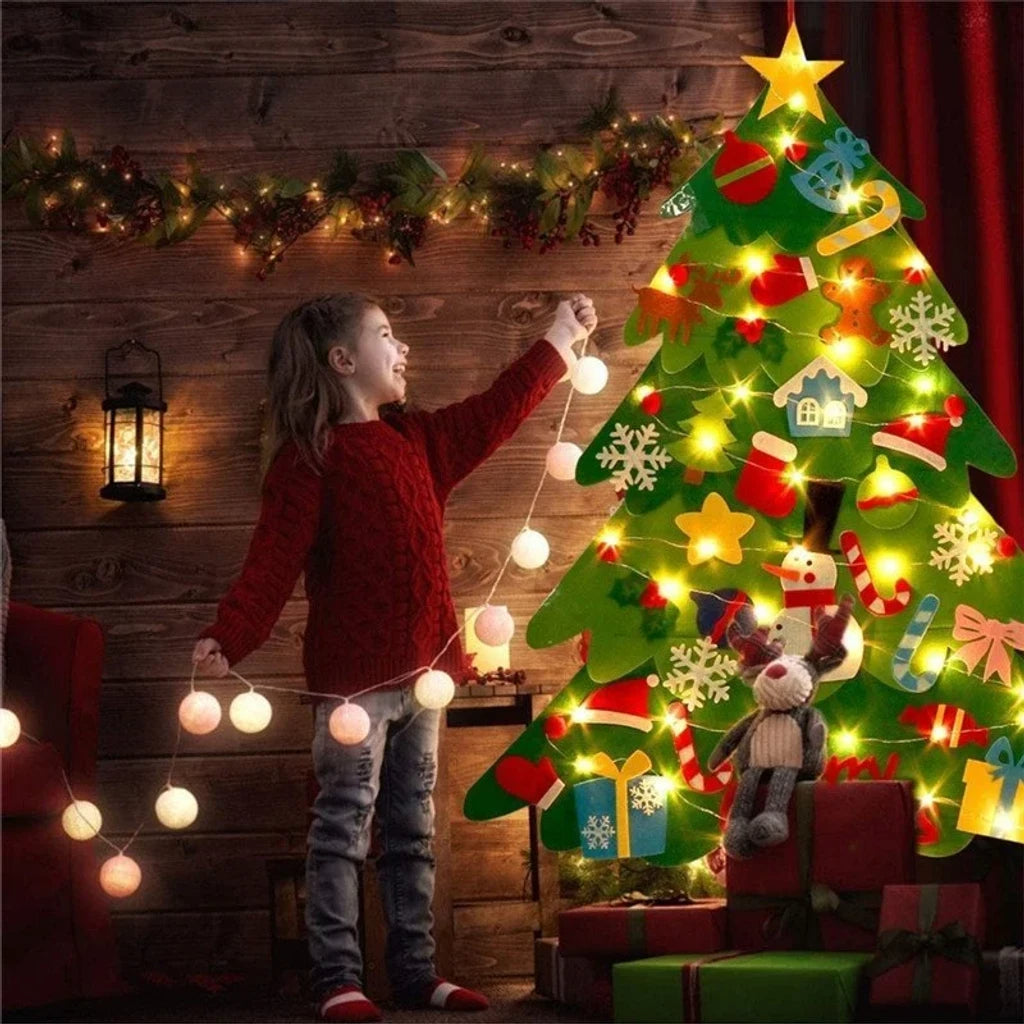 đChristmas Promotion 49% OFFđDIY Felt Christmas Tree Set