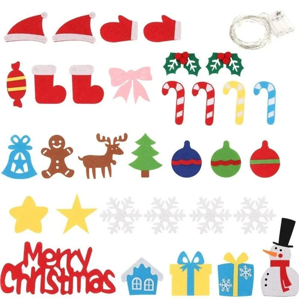 đChristmas Promotion 49% OFFđDIY Felt Christmas Tree Set