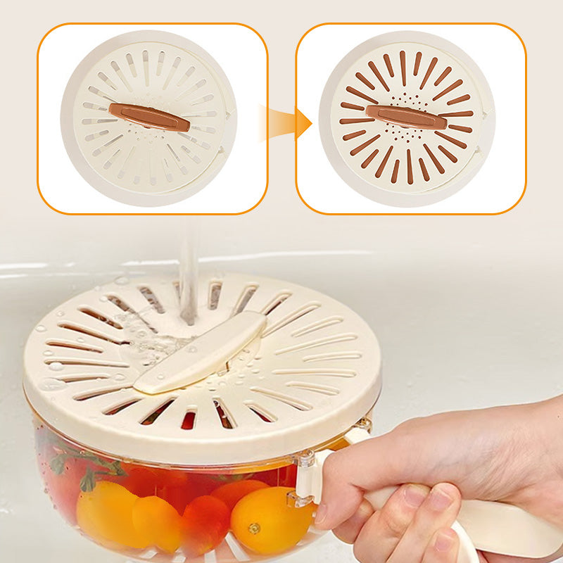 🔥HOT SALE🔥Multipurpose Draining Basket with Lid 2024 NEW 💥
