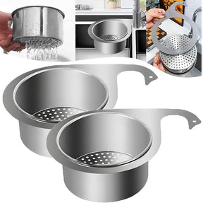 Stainless Steel Swan Sink Strainer Basket （2024 NEW💥）