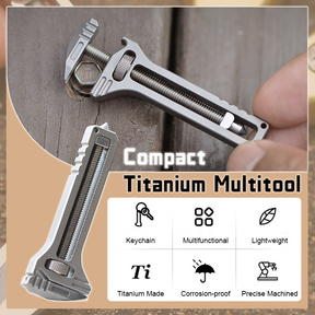 Compact Titanium Multitool 2024 New Arrival 💥