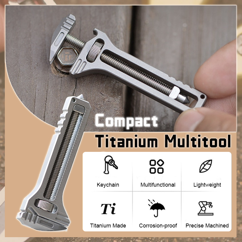 Compact Titanium Multitool 2024 New Arrival 💥