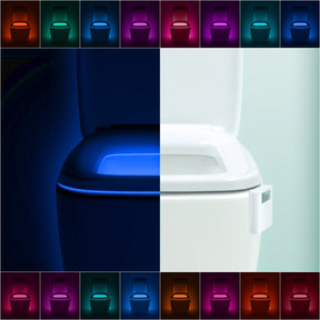 Advanced 16-Color Infrared-Sensor LED Toilet Light, Internal Memory, Light Detection  2024 NEW