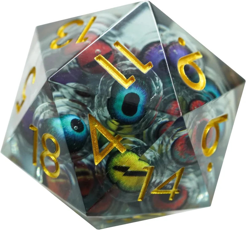 🔥Last Day Promotion - Eye Liquid Core Dice Set