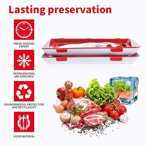 🔥Buy 3 Get 2 Free Today - Environmentally friendly design - Reusable Food Preserving Tray🥰