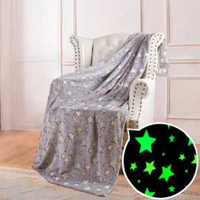 🔥Double sided flannel luminous blanket