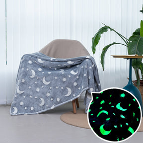 🔥Double sided flannel luminous blanket