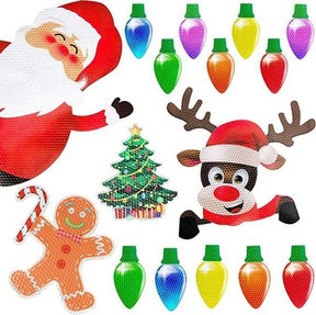 🔥Christmas pre-sale 50% OFF🔥Reflective Light Bulb Magnet Decorations