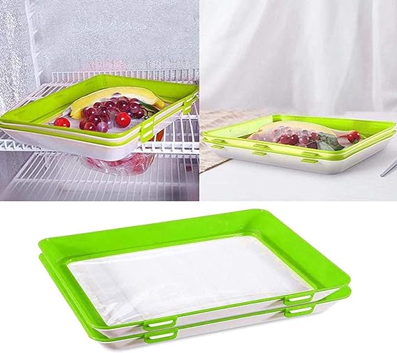 🔥Buy 3 Get 2 Free Today - Environmentally friendly design - Reusable Food Preserving Tray🥰