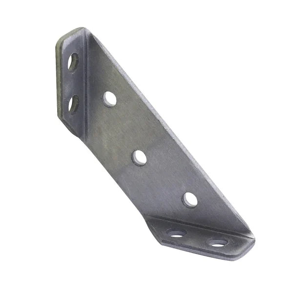 Triangular support made of stainless steel