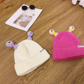 🔥HOT SALE - 49% OFF🔥Winter Parent-Child Cute Glowing Little Monster Knit Hat