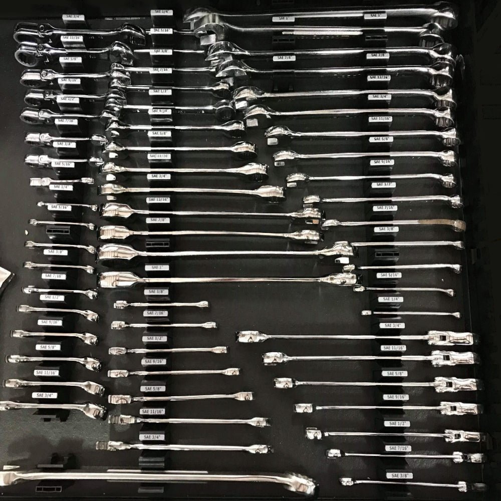 Vertical Wrench Organizers - Toolbox Widget USA